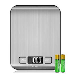 Kitchen Digital Scale w LCD Screen Stainless Steel